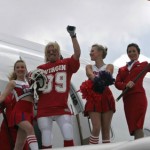 Sir Richard Branson’s Virgin America is again planning to enter the Chicago market. Doing so would enable travelers to connect to Virgin Atlantic, pictured here at its 2007 O'Hare debut. (Charles Cherney/Chicago Tribune)