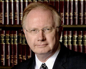 Justice Thomas L. Kilbride in 2007. (Photo from Illinois Supreme Court)