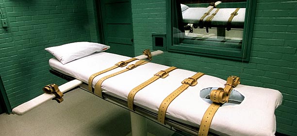 A lethal injection room in a Texas prison. (AP photo)