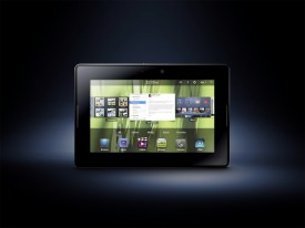An image provided by Research In Motion showing the new Playbook.