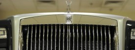 A Rolls Royce car at a showroom in London, Oct. 1, 2010. BMW is recalling own brand and Rolls-Royce cars. (Reuters/Paul Hackett)
