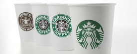 Starbucks new logo design. (AP)