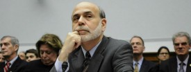 Federal Reserve Chairman Ben Bernanke. (Jonathan Ernst/Getty Images)
