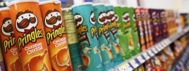 Cans of Pringles on display in New York, April 5, 2011. (Reuters/Shannon Stapleton)